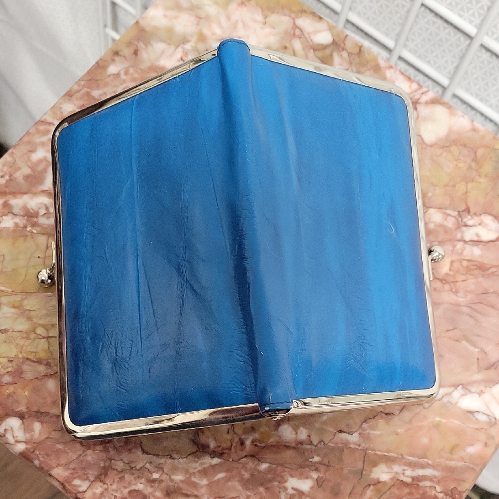 Elegant Blue Clutch Wallet,  298